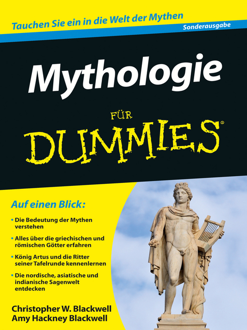 Title details for Mythologie für Dummies by Christopher W. Blackwell - Available